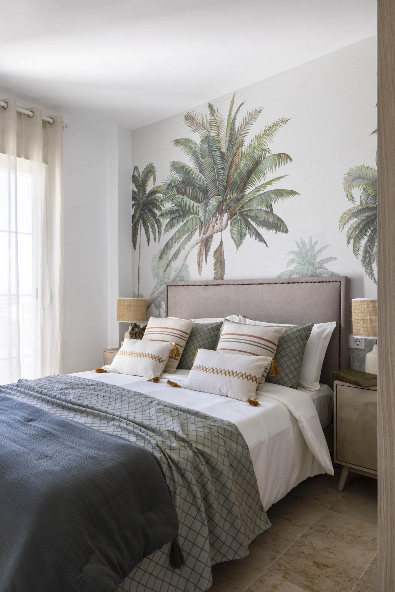 El dormitorio principal.