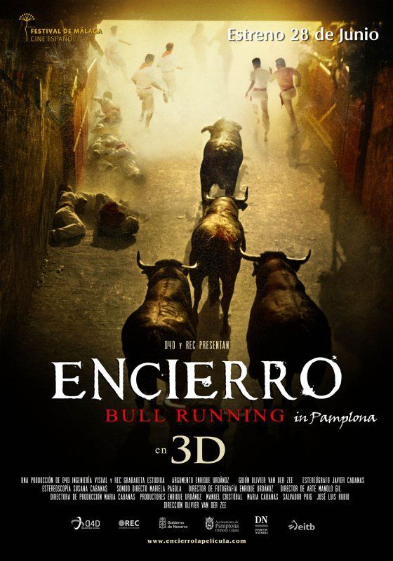 Cartel de la película 'Encierro'.