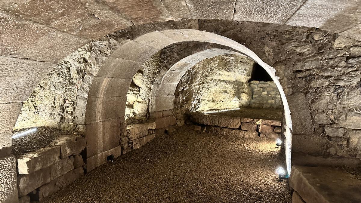 En las cuevas se mantiene un frescor constante.