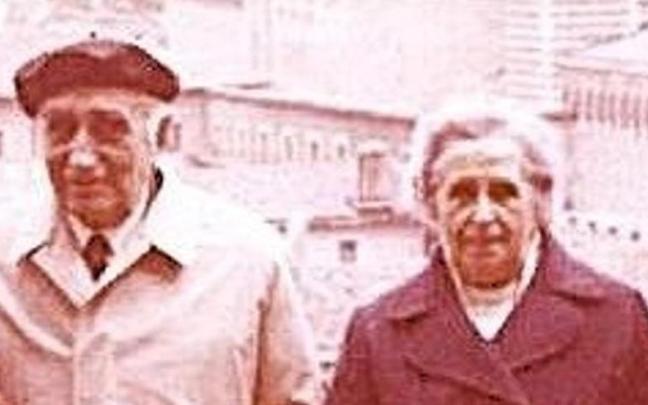 Tomás Ugarte e Iñazia Garaikoetxea. / Cedida. Tomás Ugarte e Iñazia Garaikoetxea.