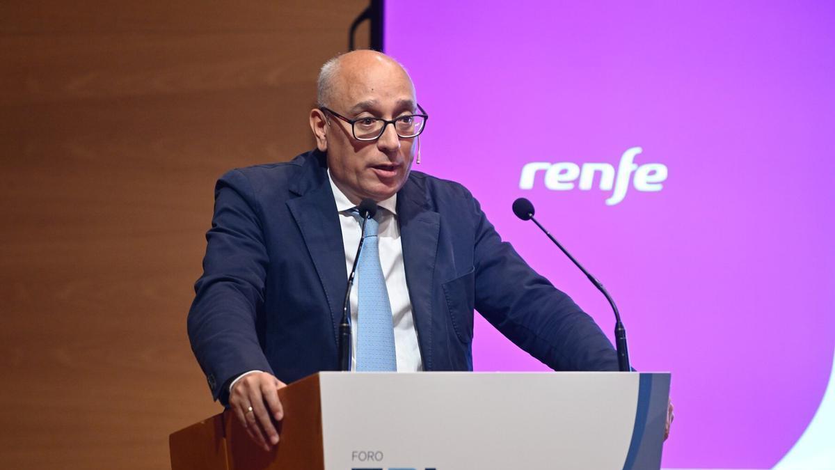 Julián Mata, durante su ponencia en el Foro de Logística.