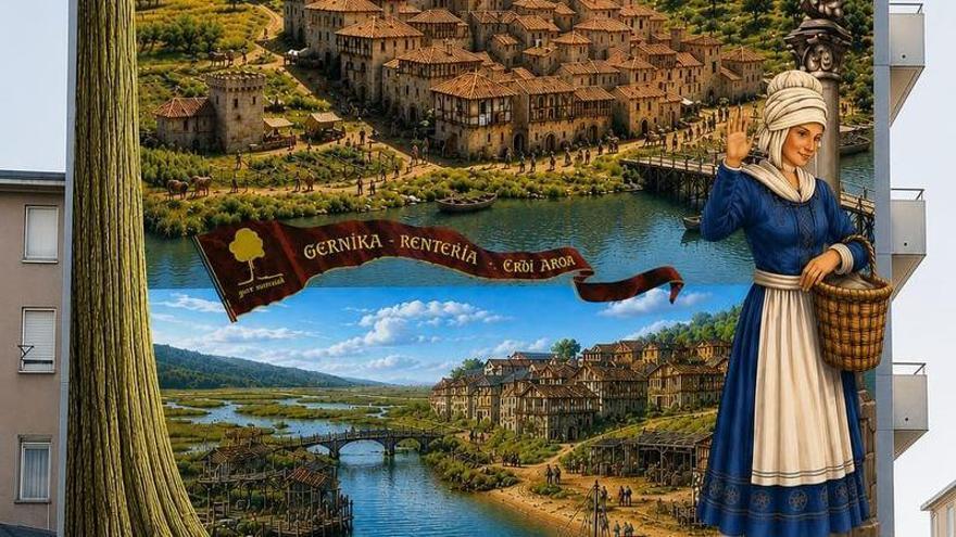 La obra plantea un emocionante viaje por la historia de Gernika-Lumo