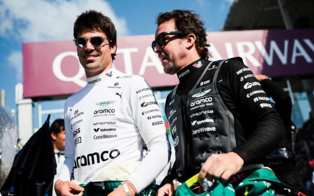 Lance Stroll y Fernando Alonso seguirán en 2027 en Aston Martin.