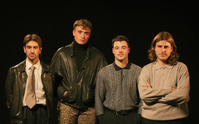 Los integrantes de la banda TOC.