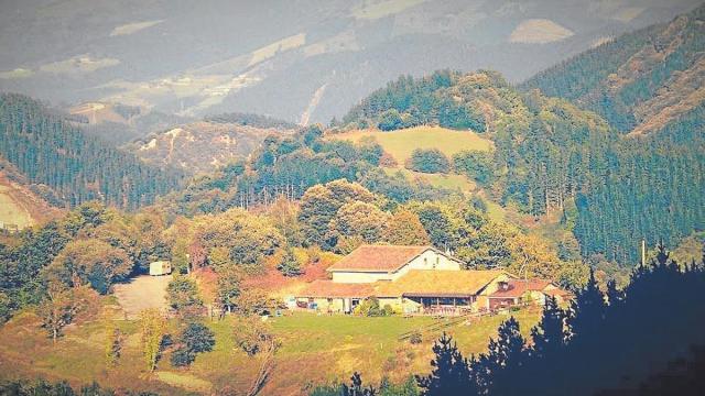Imagen del valle de Aramaio, al noreste de Álava