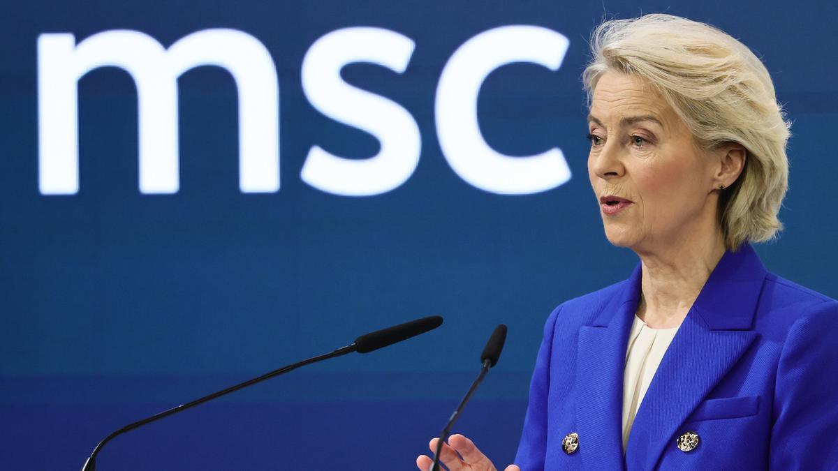 Ursula von der Leyen, presidenta de la Comisión Europea