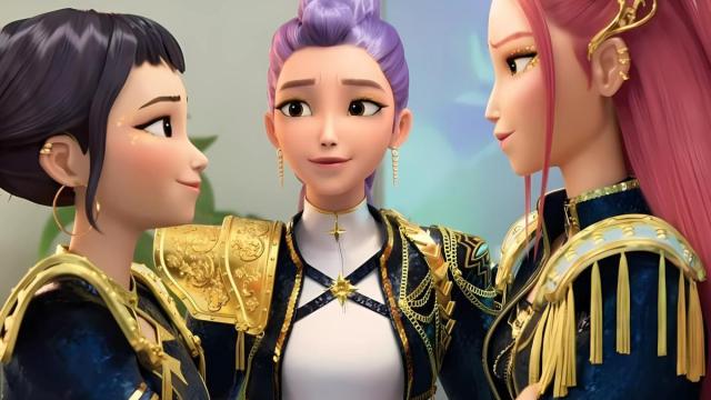 Fotograma de 'Las guerreras del K-pop' .