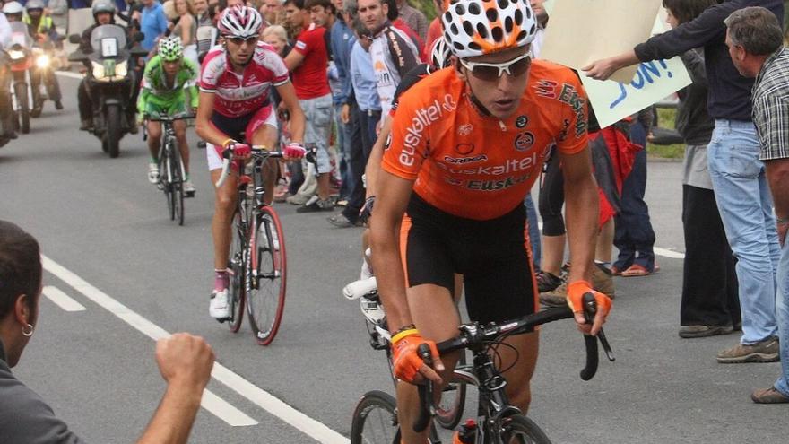 Igor Antón, campeón de la última Subida a Urkiola en 2009.