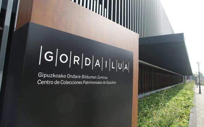 Entrada al centro de Gordailua