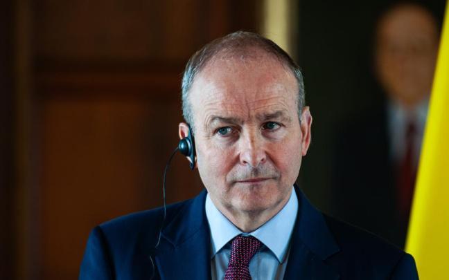 El viceprimer ministro de Irlanda, Micheal Martin.