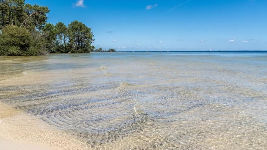 En las idílicas aguas de Navarrosse nadie se acuerda de las del Caribe.