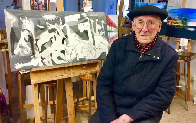 La obra de Luis Iriondo se ha convertido en símbolo de resistencia y expresión en Gernika