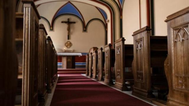 Imagen del interior de una iglesia ajena a esta información.