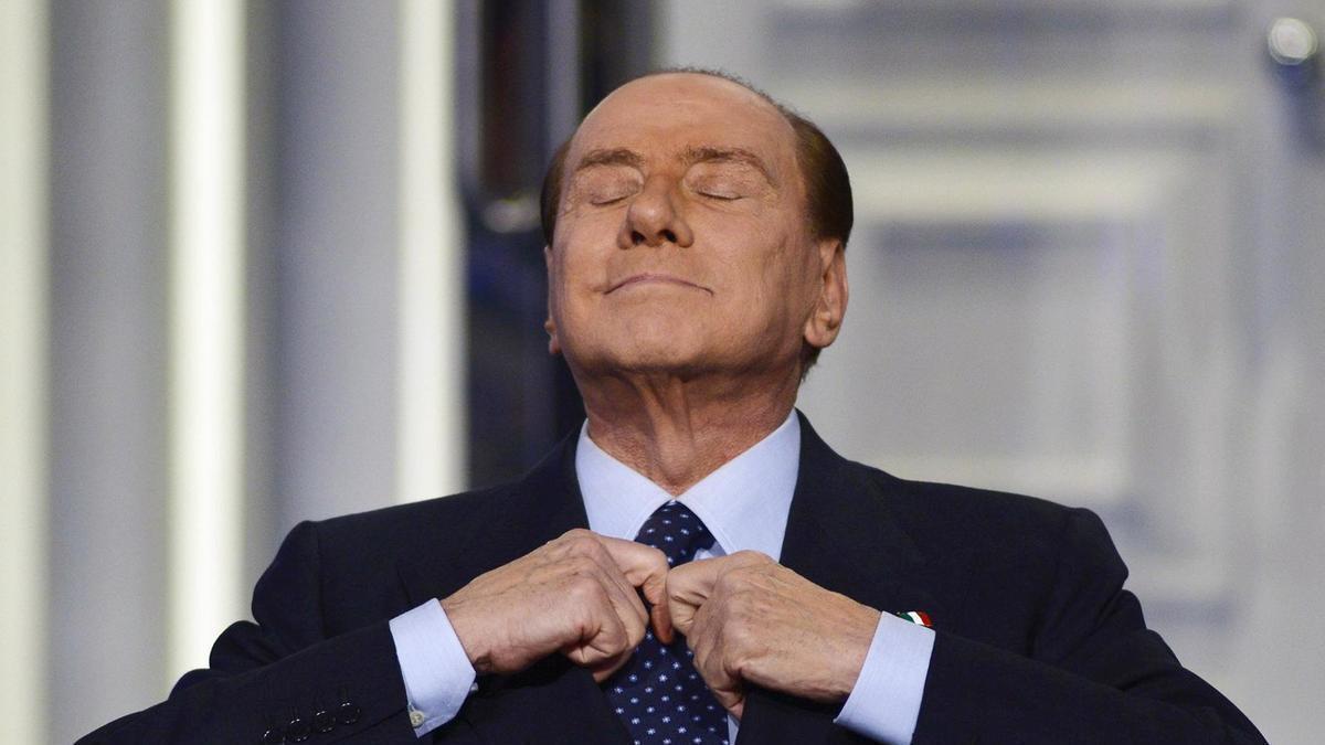 El exprimer ministro, Silvio Berlusconi.