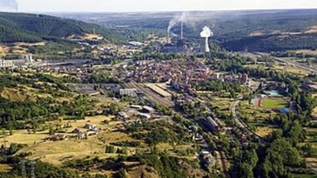 Vista aérea de La Robla, localidad donde ha ocurrido el suceso / Wikipedia Vista aérea de La Robla, localidad donde ha ocurrido el suceso