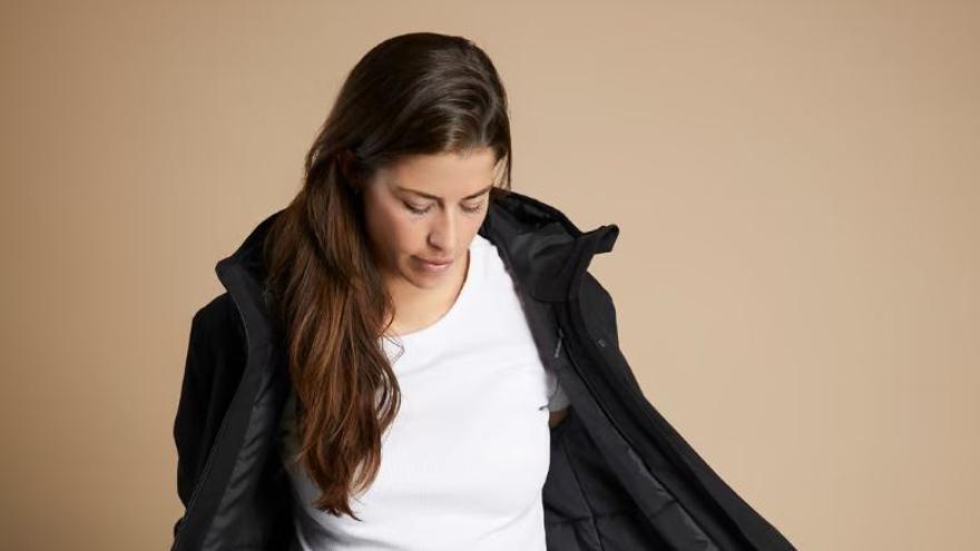 Chaqueta de esquí y nieve impermeable Mujer Wedze Ski-P JKT100 negro