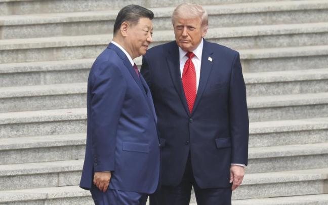Donald Trump y Xi Jinping.