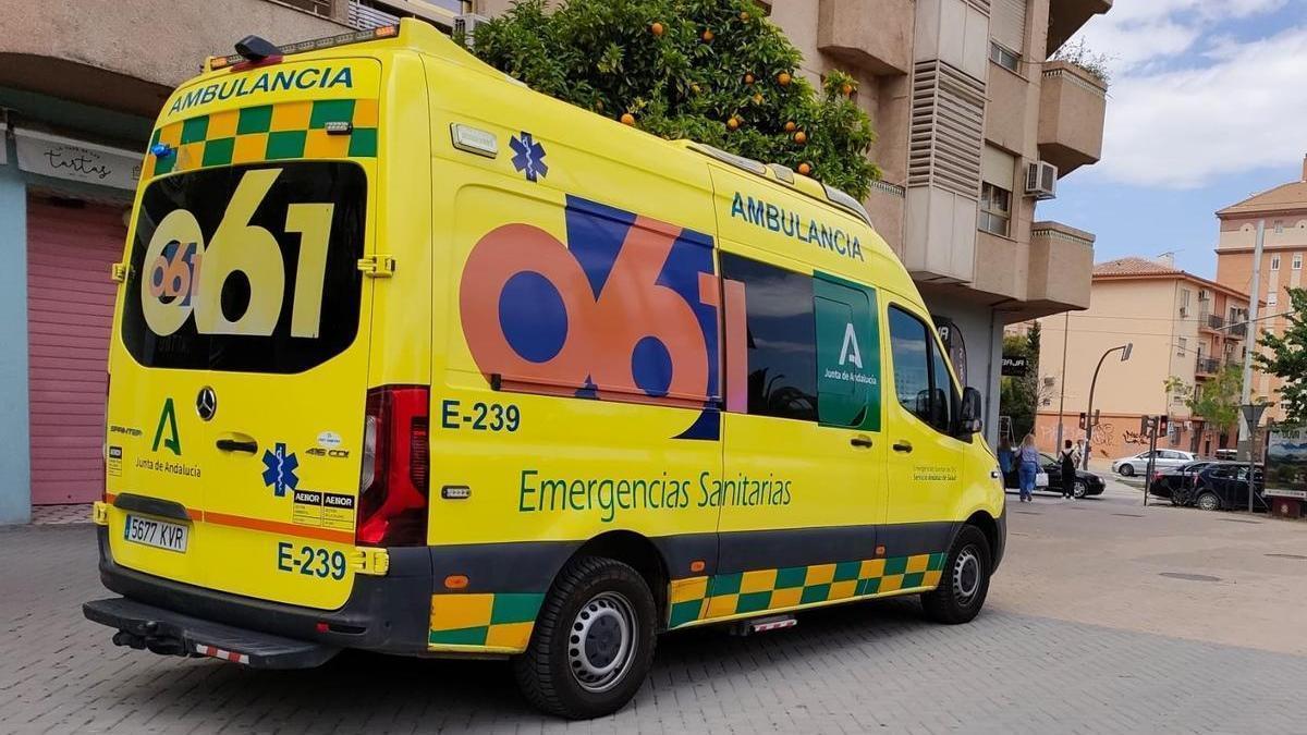 Una ambulancia del Servicio Andaluz de Salud en una foto de archivo.