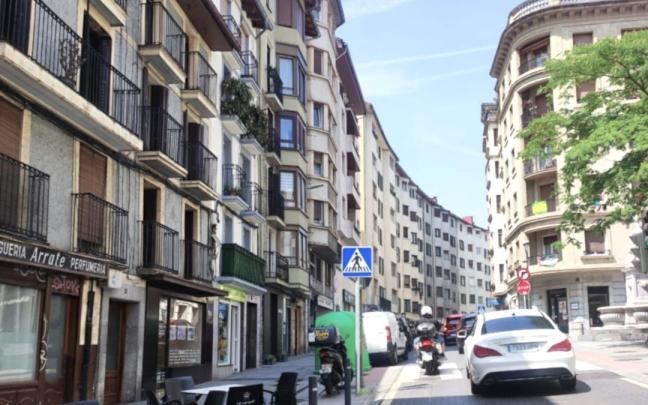 Vista del centro del casco urbano de la villa armera.
