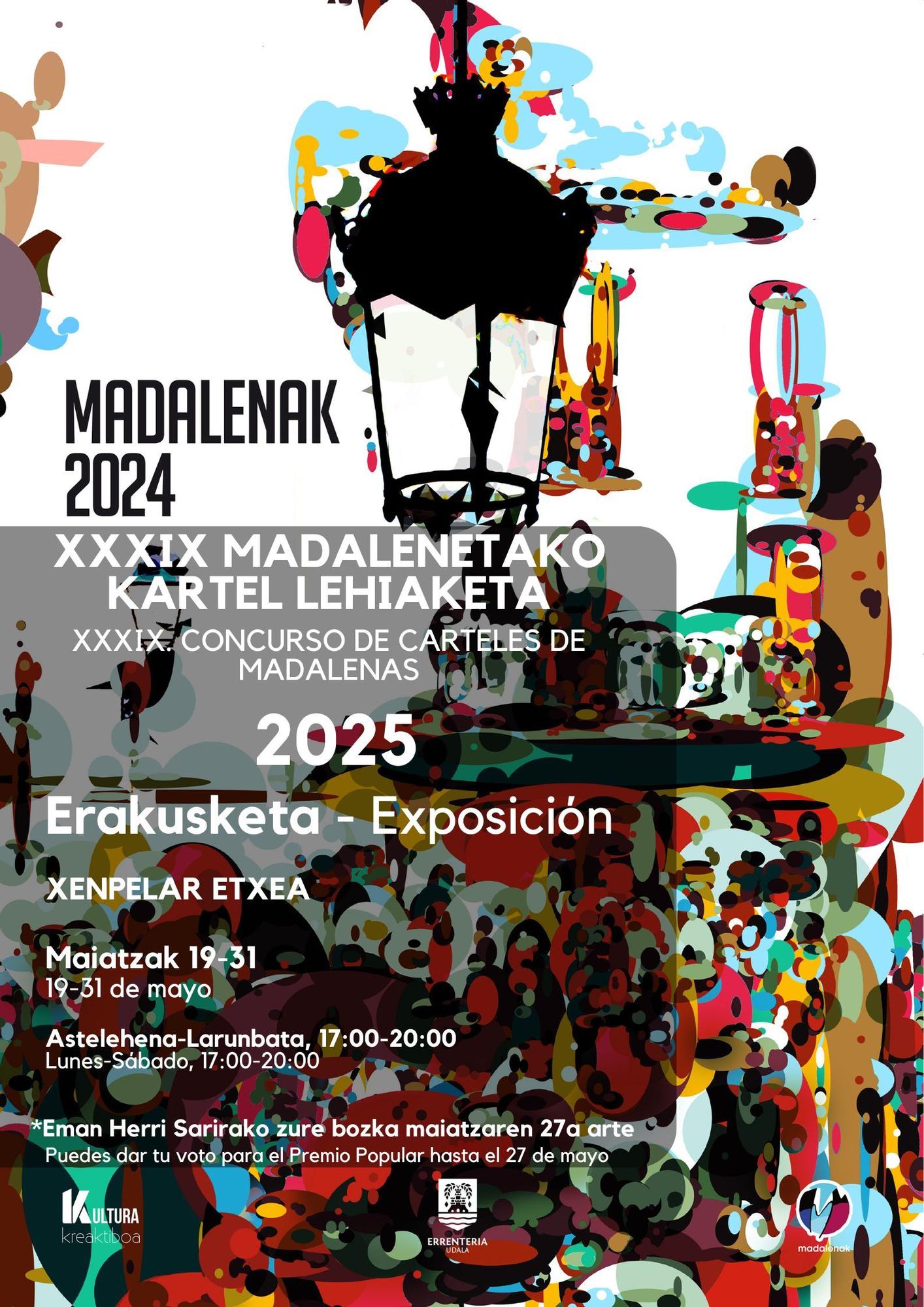 Cartel sobre la exposición