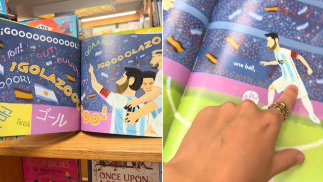 La tiktoker se encuentra un cuento de lo más curioso en una librería estadounidense.