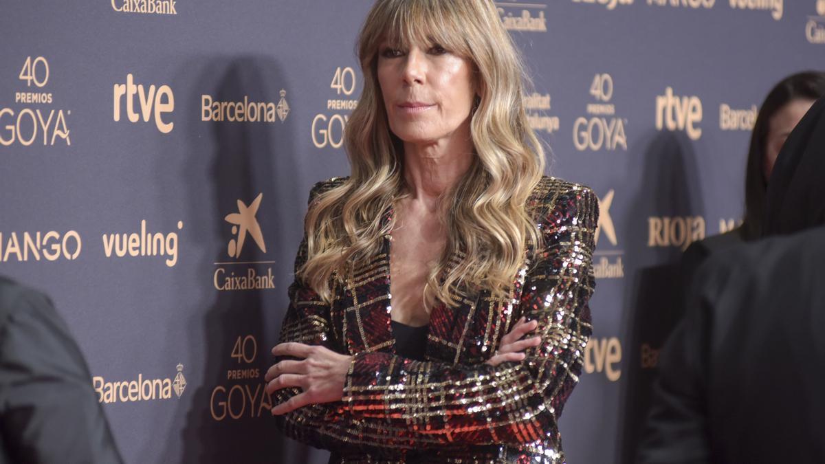 Begoña Gómez, en la alfombra roja de la 40º edición de los Premios Goya.