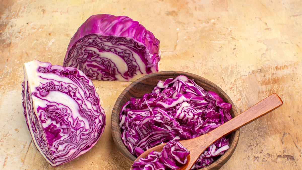 Col lombarda, un alimento muy saludable