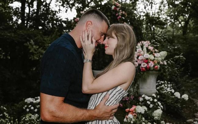 Taylor Swift y Travis Kelce ya son marido y mujer