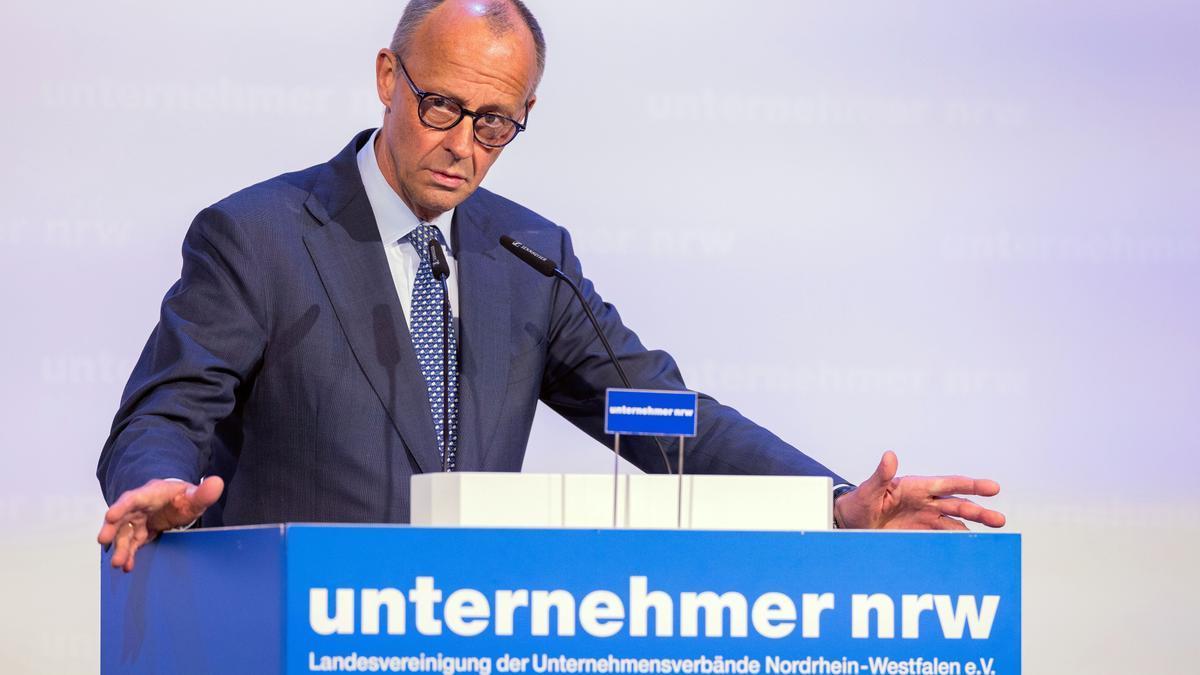 El canciller alemán Friedrich Merz.