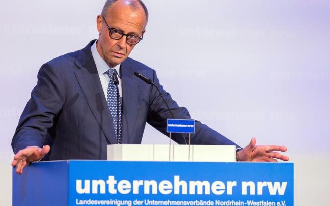 El canciller alemán Friedrich Merz.