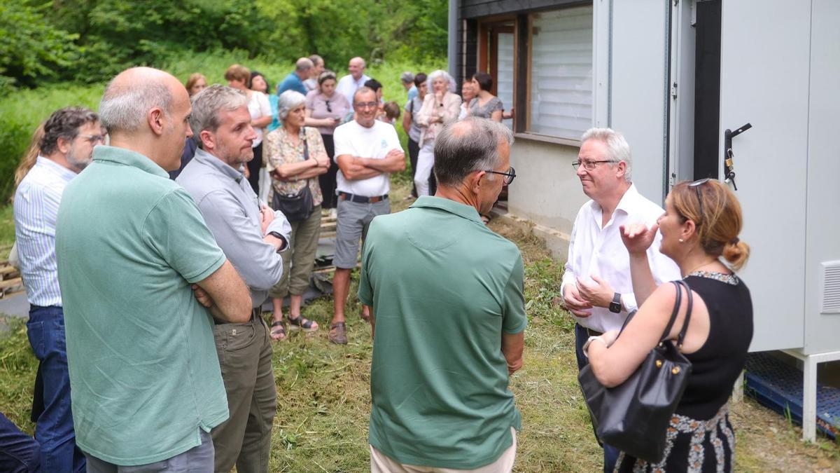 Inauguración de la comunidad energética de Zerain