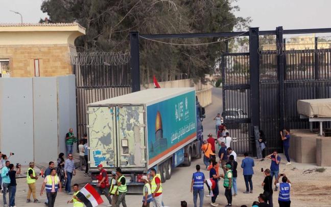 Desde el sábado han entrada 57 convoys con ayuda humanitaria.