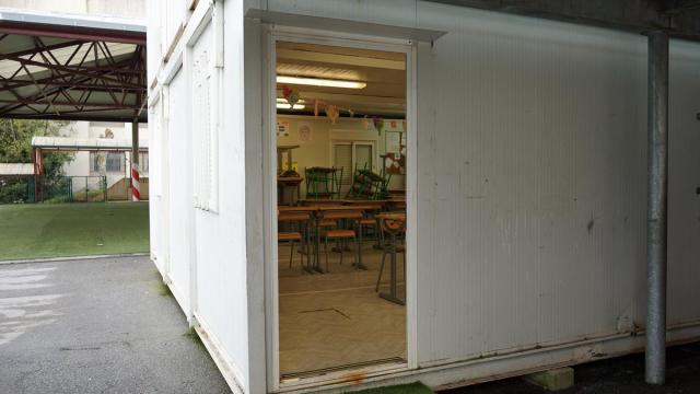 Uno de los contenedores de Karmengo Ama.