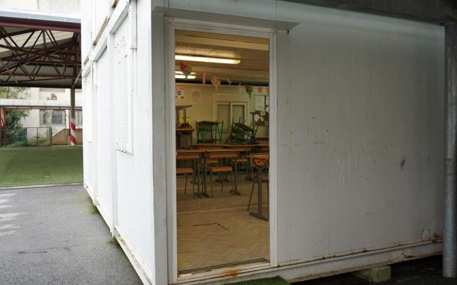 Uno de los contenedores de Karmengo Ama.