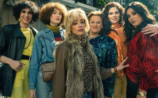 Imagen de las protagonistas de la serie ‘Vestidas de azul’. Imagen de las protagonistas de la serie ‘Vestidas de azul’.