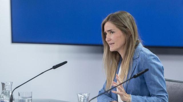 La ministra para la Transición Ecológica y el Reto Demográfico, Sara Aagesen, en una rueda de prensa posterior al Consejo de Ministros. / EP La ministra para la Transición Ecológica y el Reto Demográfico, Sara Aagesen, en una rueda de prensa posterior al Consejo de Ministros.