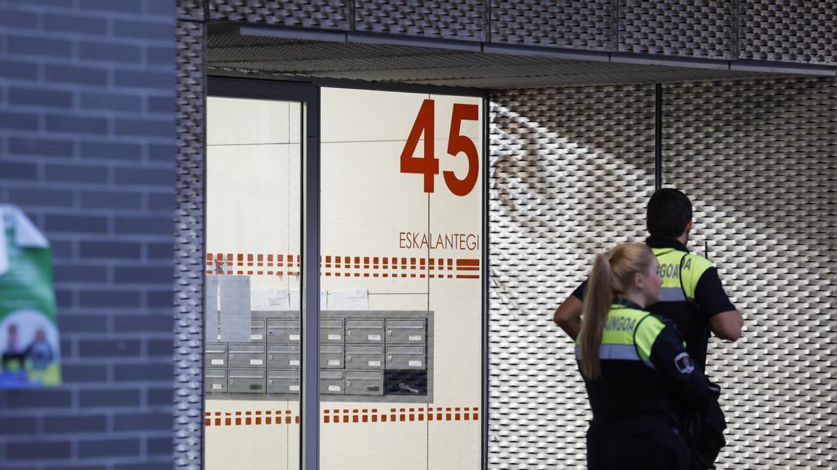 Vivienda en la que se produjo el asesinato machista.