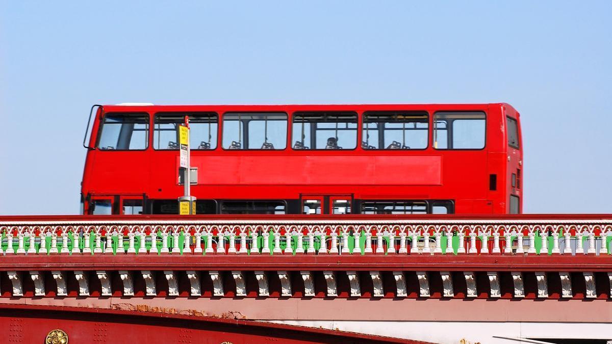 Autobús rojo en Londres