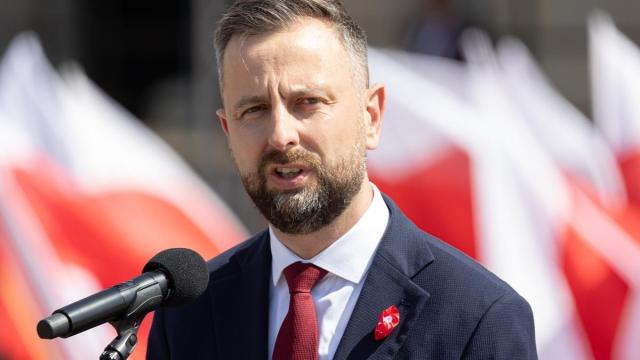 El ministro de Defensa de Polonia, Wladislaw Kosiniak Kamisz.