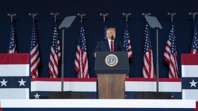Trump ha sostenido un emotivo discurso por el 250 aniversario de la independencia