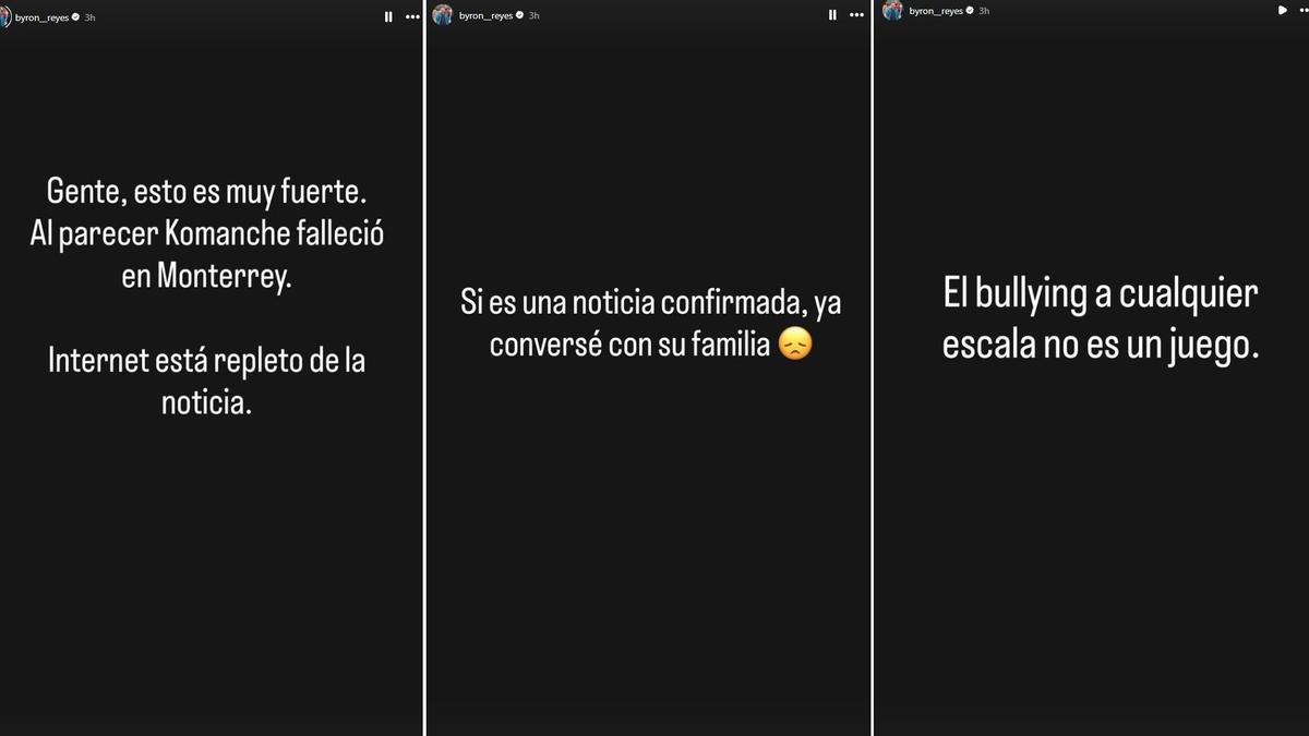 Tras la muerte de Komanche, su representante ha denunciado el bullying en redes sociales.