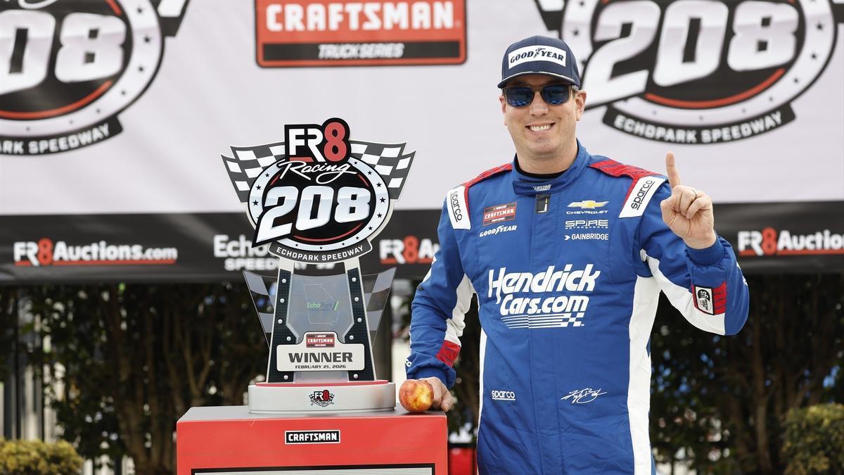 Muere el piloto estadounidense Kyle Busch, doble ganador de la NASCAR, a los 41 años.