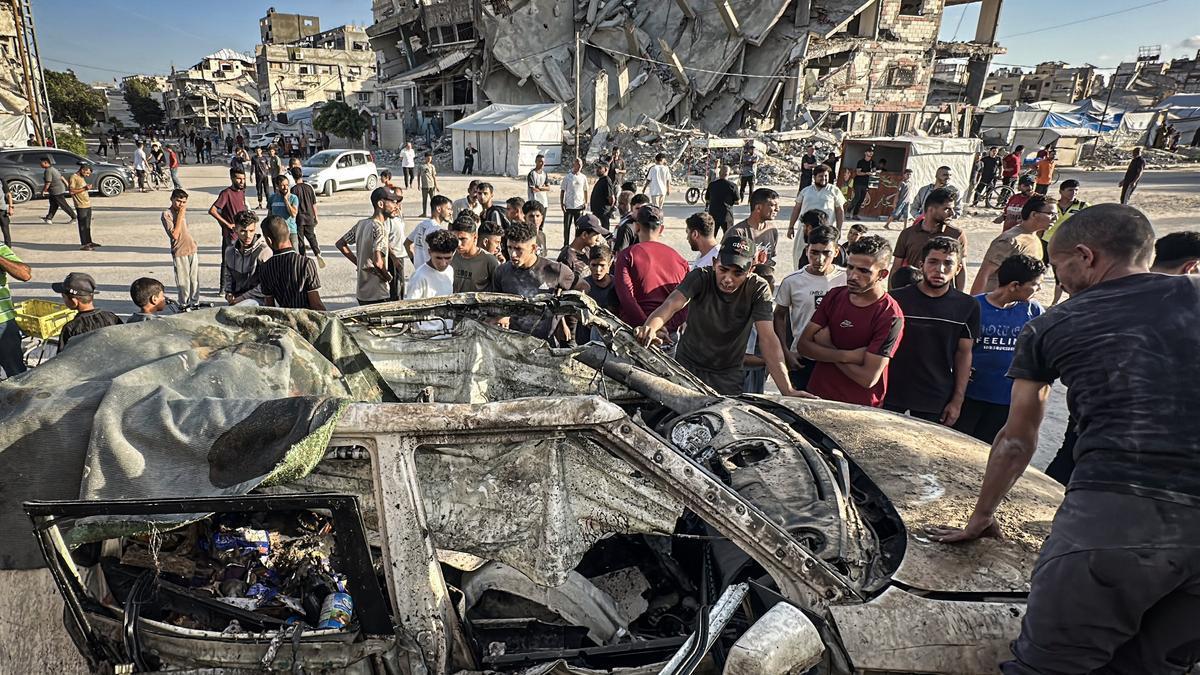 Imagen de la población que subsiste en Gaza.