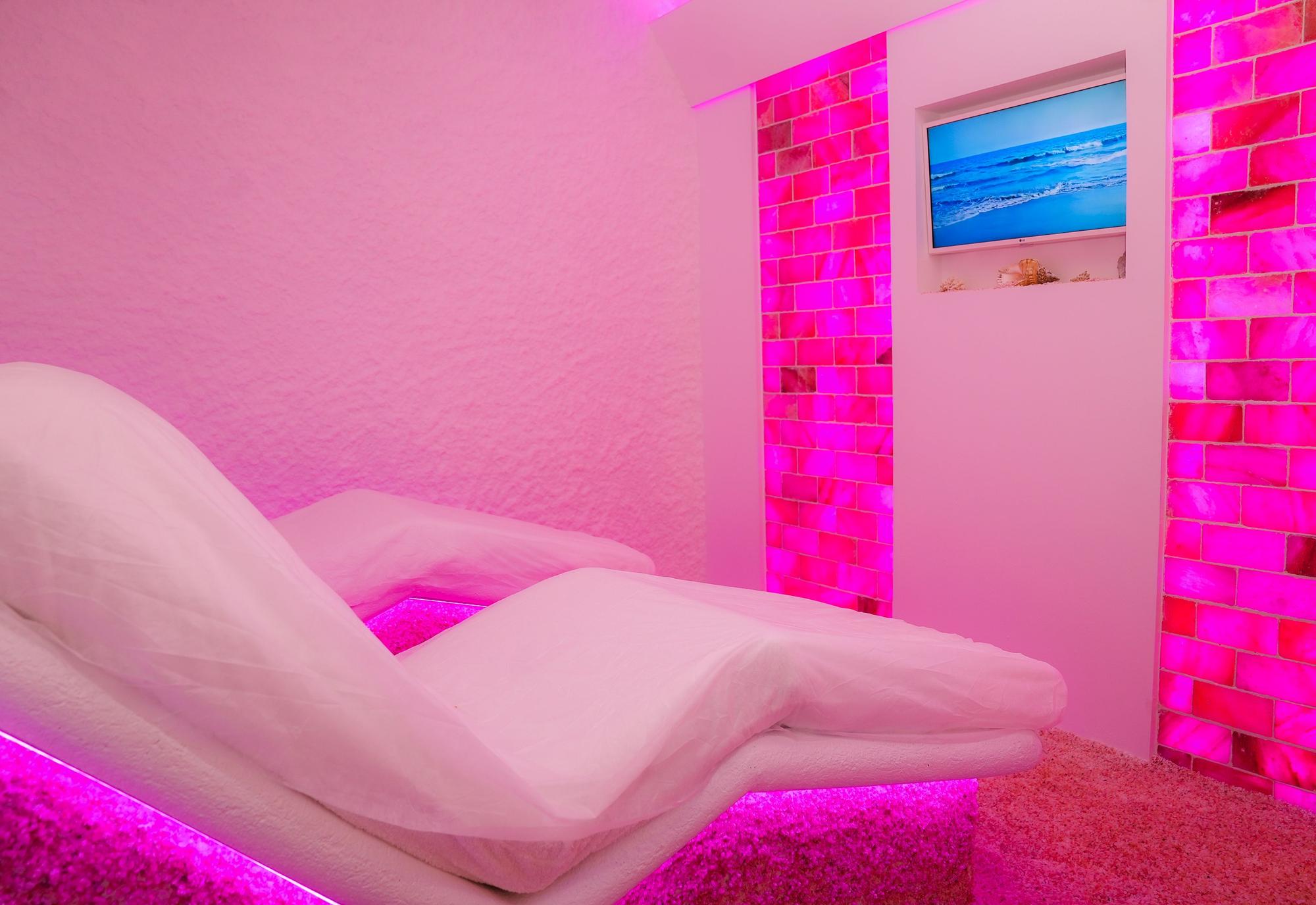 'Pink Diamond' en Salt Room.