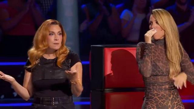 Leire Martínez durante su participación en 'La Voz Kids' como asesora de Edurne
