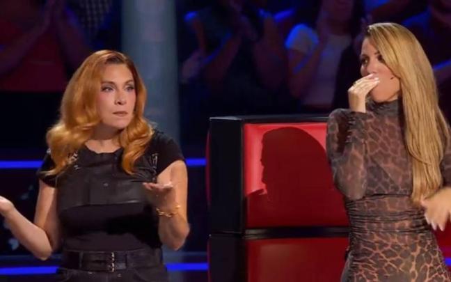 Leire Martínez durante su participación en 'La Voz Kids' como asesora de Edurne