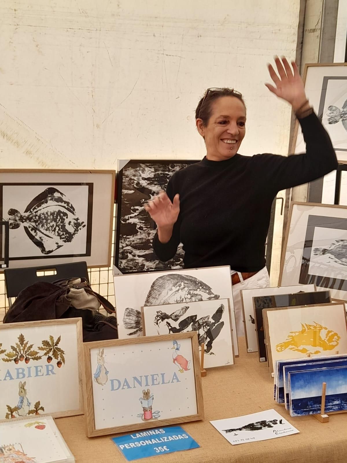 Almudena Echevarría encara el futuro con mucha ilusión de seguir creando