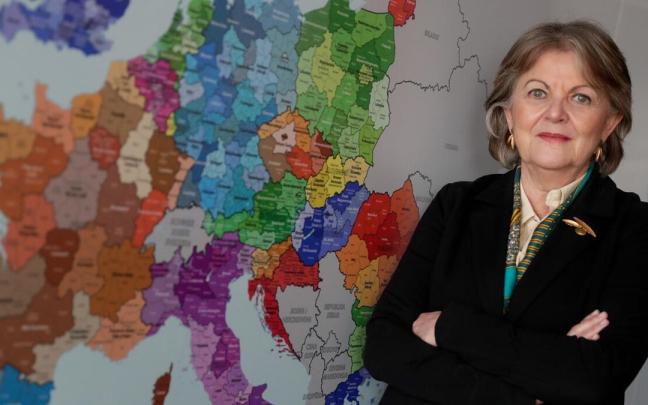 La comisaria de Cohesión y Reformas de la UE, Elisa Ferreira