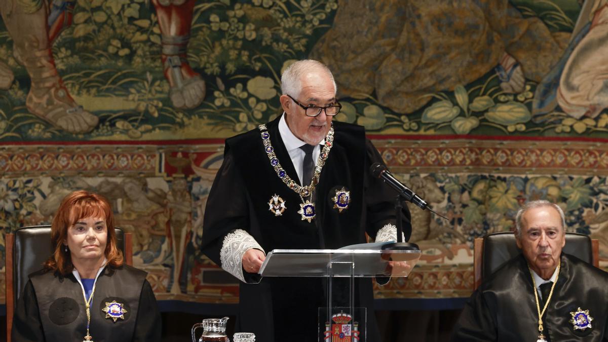 El presidente del Tribunal constitucional, cándido Conde-Pumpido.