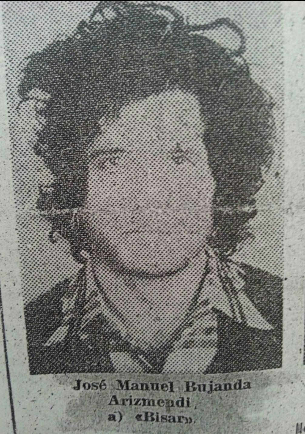 José Manuel Bujanda tras ser detenido.